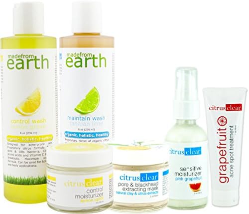 Control Acne &amp; Maintain Clear Skin Set - 100% Natural with no harmful chemicals