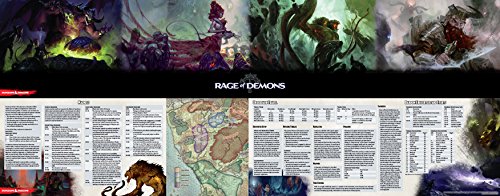 Gale Force 9 D&D Rage of Demons DM Screen Board Games