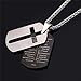 U7 Stainless Steel Dog Tags for Men Chain Bible Lord's Prayer Cross Necklace