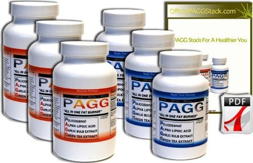 Original PAGG Stack - Free Shipping - Original Fat Burner - 4 Hour Body By Tim Ferriss (90 Day Supply) by Original PAGG Stack