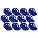MLB Mini Batting Helmet Ice Cream Sundae/ Snack Bowls, Dodgers - 12 Pack