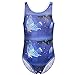 TFJH E Leotard for Girls Gymnastics Toddler Practice Outfits BButerflys Blue 8A