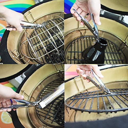 Dracarys Grill grate lifter grill Gripper, bbq charcoal tongs metal