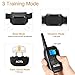 Vivostore Dog Training Collar with Remote Control Waterproof Train Rechargeable Dog Collar NO Barking with Beep Vibration Shock Safe Nylon Collar for Small Medium Large Dog