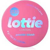 Lottie London Powder Blush in Rosy Powder Blush, Lightweight &amp; High Pigmented Powder Blusher for a Healthy Flush of Natural, Buildable Color