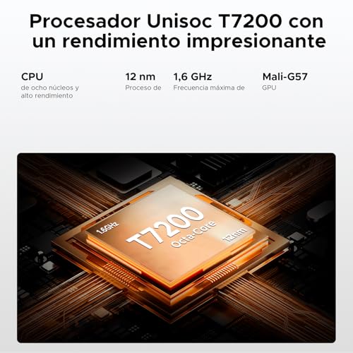 DOOGEERugged FIRE3ULTRA Movil Irrompible Android 15, 5.5" HD+ 8350mAh Batería Móvil Rugerizado, 24GB+256GB/2TB Octa-Core T7200, 16MP+8MP, IP68/Face ID/Huella/OTG/NFC/Dual SIM 4G Móvil Resistente