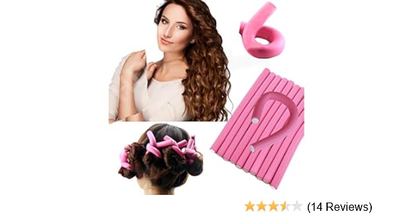 Amazon Com Nadula Pack Of 10 Hair Curling Flexi Rods Magic Air