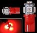 20 X T10 Wedge 5 SMD 5050 Red LED Light bulbs W5W 2825 158 192 168 194