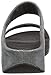 FitFlop Women's Lulu Shimmersuede Slide Sandal, Pewter, 8 M US