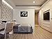 GOUPSKY New Modern Wildlife Wall Painting Animal Black and White Tiger Poster Paint on Canvas Prints Home Decorative Art Picture (16x20inchx1pcs(40x50cmx1pcs))