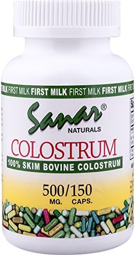 Sanar Naturals Colostrum 500mg / 150 Capsules