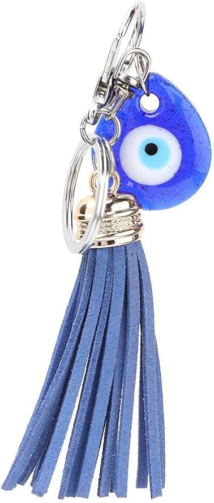 Hztyyier Turkish Blue Evil Eye Keychain Lucky Key Ring Home Decor Amulets Unique Keychains Pendant Blessing Gift Crafts - Image 5