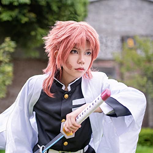 Cosrea Japanese Anime Cosplay Wig Orange Costume Wigs for