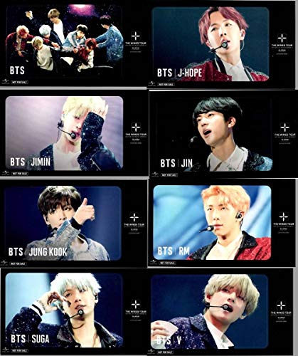 防弾少年団 Bts Icカードステッカー 8枚セット ユニバーサルミュージック特典 京セラドームの買取価格 相場 高価買取なら買取一括比較のウリドキ