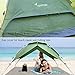 Sportneer Camping Tent 2-3 Person Automatic Instant Pop Up Waterproof Camping Hiking Travel Beach Tents for Family Groups