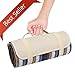 scuddles Picnic Blankets Dual Layers Picnic Blanket Outdoor Water-Resistant Handy Mat Tote Spring Summer Camping Blanket Great for The Beach