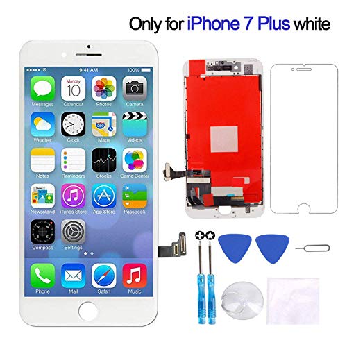 Screen Replacement Compatible with iPhone Plus Screen Replacement LCD  Touch Screen Display Digitizer Assembly Replacement with Screen Protector