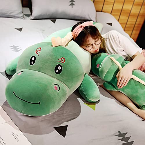 39.4in Giant Stuffed Dinosaur Long Pillow Big Dinosaur Plush Toy Pillow