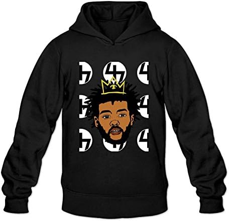 TMILLER Men's Joey Badass Progressive Era NYC Logo Hoodied Sweatshirt Size M Black