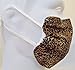 Breathe Healthy Leopard Skin Pattern Face Mask, Reusable Mask for Men and Women, Adjustable, Breathable & Washable, Made in the USA