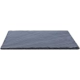 Tcrogsciss Natural Slate Cheese Boards, Individual Charcuterie Board for Appetizer, Cheese, Dessert, Tapas and Sushi Presentation