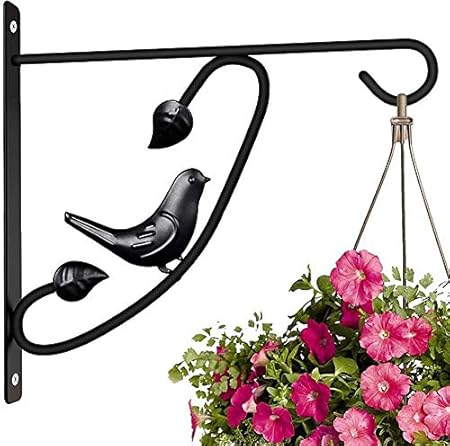 Amazon Com Hanging Plants Bracket 12in Wall Planter Hook Flower