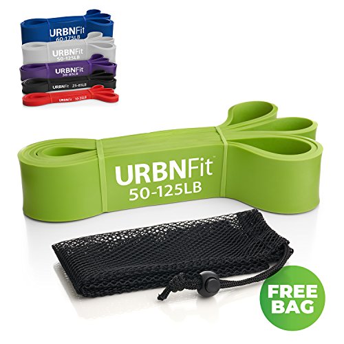 Pull Up Assist Bands - Resistance and Exercise Band - for Pull-Up Help, Crossfit, Powerlifting, Yoga, Pilates, Strength Training and Workouts - Mobility Bands for Stretching and Fitness