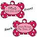 Disney Minnie Mouse 2-SIDED Pet Id Tag for Dogs & Cats Personalized for Your Pet (Regular 1.5
