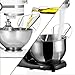 Pouring Shield, JOYMOOD Universal Pouring Chute for KitchenAid Bowl-Lift Stand Mixer Attachment/Accessories
