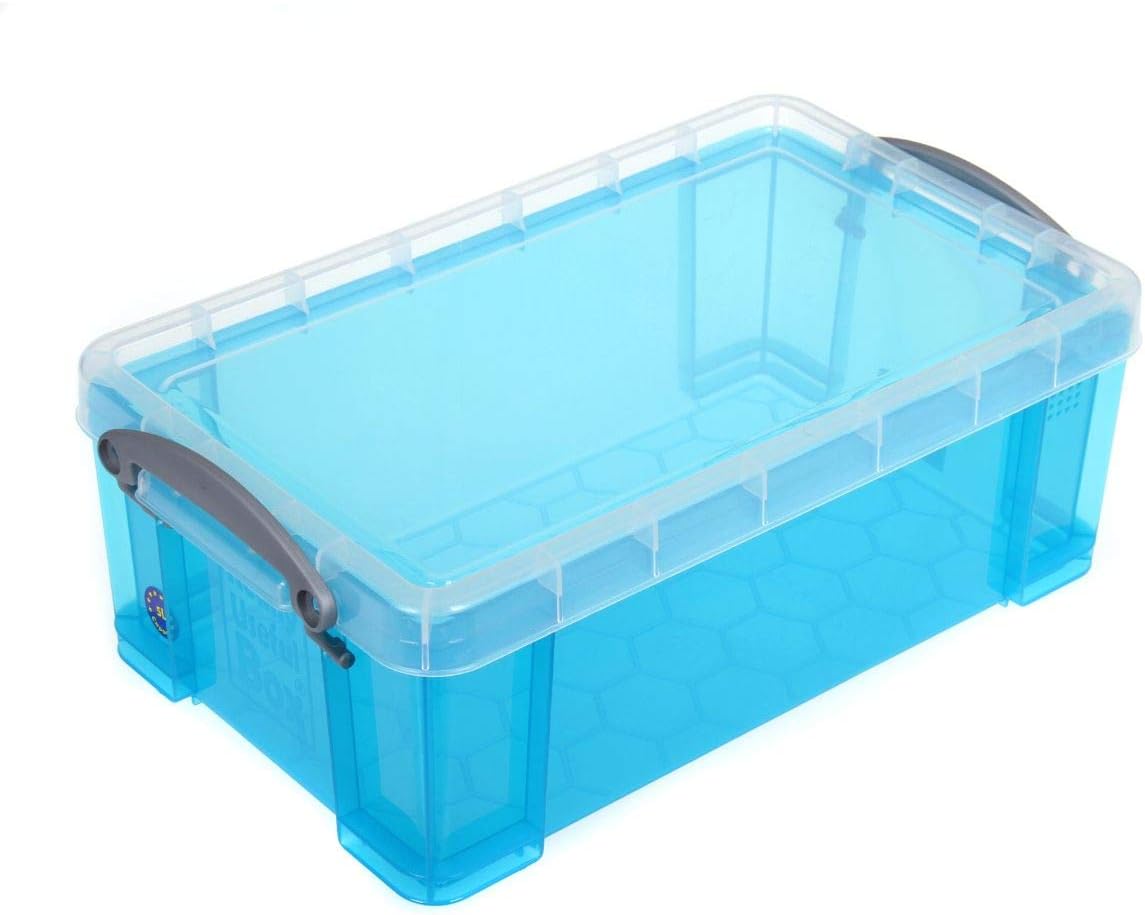 Really Useful Storage Box 5 Litre Color Bright Blue Amazon.co.uk