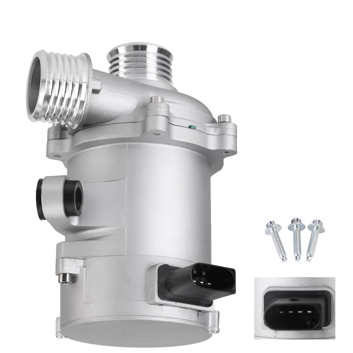 Photo 1 of SYMOTTEC Water Pump Compatible with BMW X1 320i 320i xDrive 328i 328i xDrive 2012-2018 2.0L L4, Electric Engine Assembly Water Pumps Replaces 11517597715, 11517571508, 320005A2191