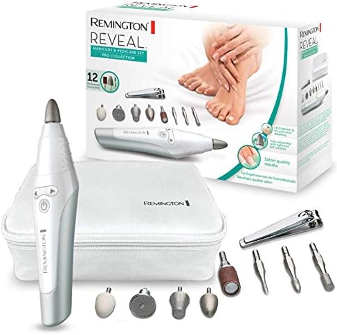 Remington Reveal MAN3000 Set Manicura y Pedicura, 12 Tornos para ...