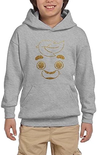 Liloian Boys And Girls Hoodies Guava Juice Limited Edition Gold Foil Youth Sweater