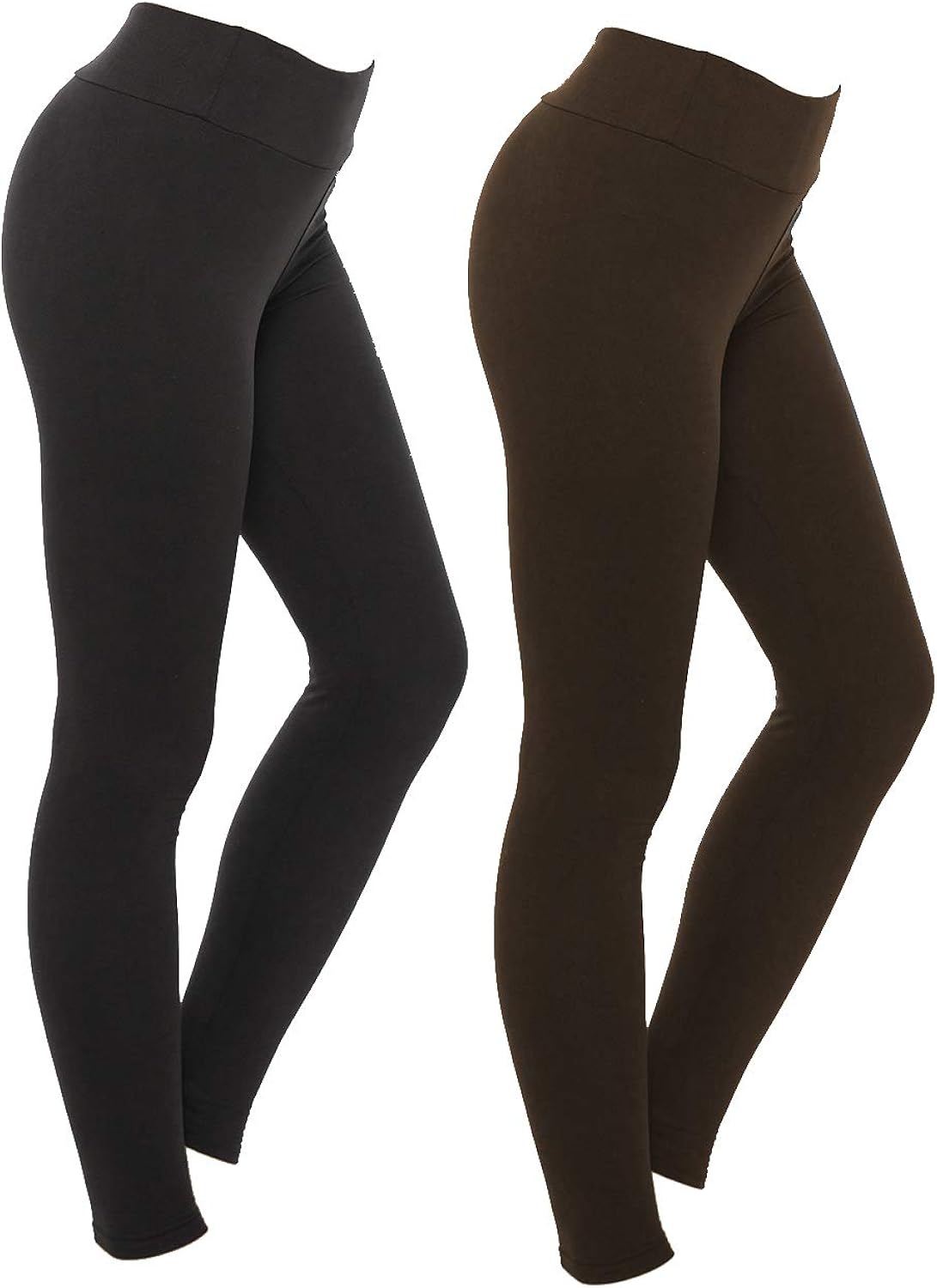 QYQ Women's High Waisted Leggings 10+Colors Buttery Soft Leggings for Women Packs with Pockets