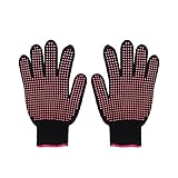 Heat Resistant Glove for Hair Styling，UsongShine Anti-Slip Professional Heat Blocking Glove for Curling, Flat Iron and Curling Wand for Women 1 PC