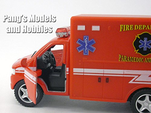 5 inch Fire Department Ambulance Model - RED