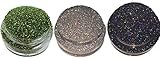 Lumikki Cosmetics Trio Set of 3 Glitters For Eyeshadow / Eye Shadow / Eyes / Face / Lips / Nails Makeup - Compare to NYX - Shimmer Makeup Powder - Holographic Cosmetic Loose Glitter