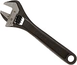 Bahco 8069 Adjustable Wrench 100mm 4in Black Left Turn Screw Jaw 13mm view 4