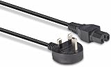 LINDY 2m UK Mains 3 Pin to IEC C15 Power Cable Kettle Lead Black view 3