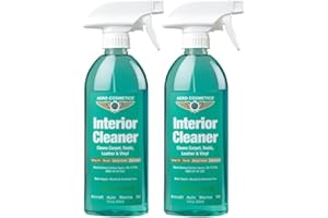 Aero Cosmetics Interior Cleaner, Carpet Cleaner, Seat Cleaner, Fabric Cleaner, 16.9 Fl oz (2-Pack) Aircraft Quality for your Car Boat RV Meets Boeing and Airbus Specs