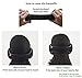 Mraw Unisex Water-proof Foldable/Adjustable Wrap around Earmuffs (Black)