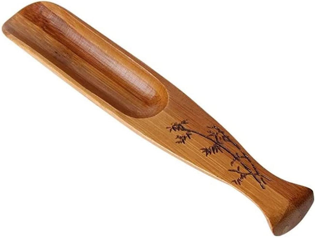 Brown Teaspoon Chinese Kung Fu Loose Tea Measuring Spoon Japanese Teaspoon Scoop for Home Teahouse Office Nice Design, Tea Accessories