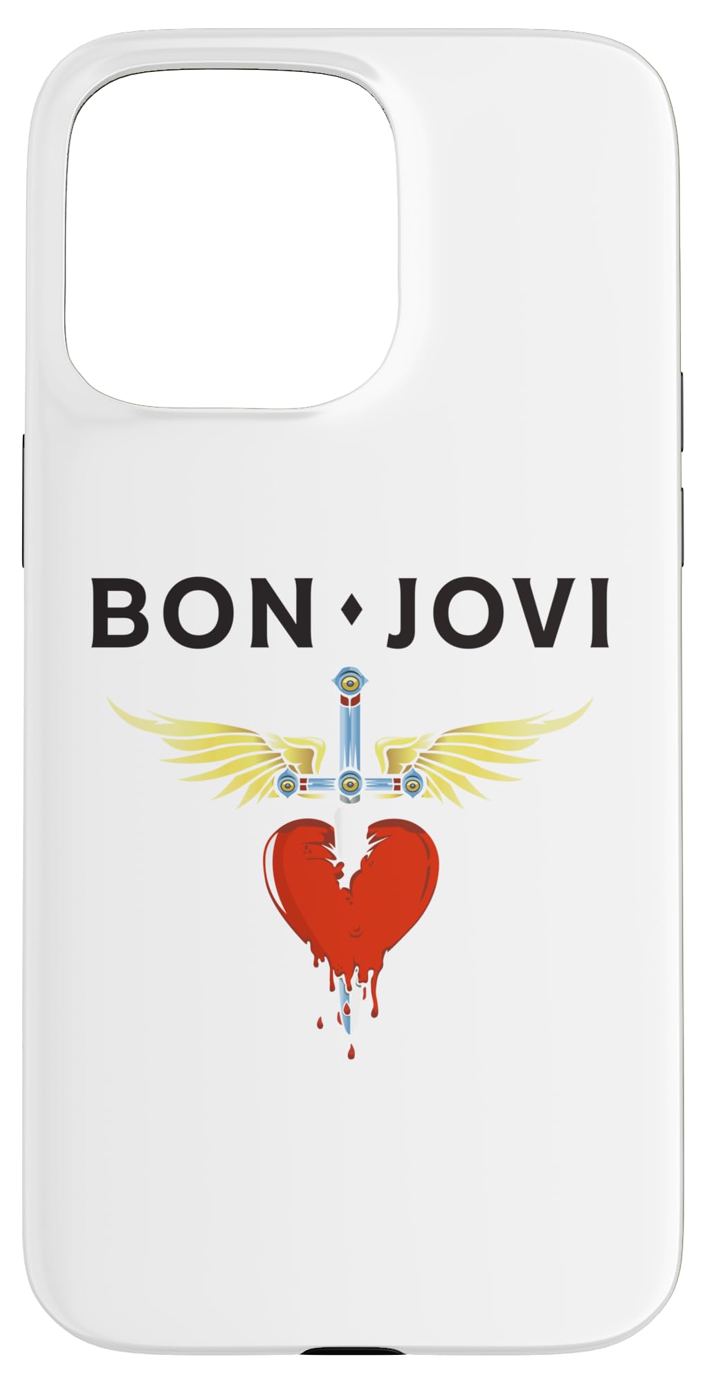 Official Bon Jovi Heart Dagger Case for iPhone 15 Pro Max