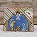 The Stamps of Life Christian Christmas Nativity Stamps and Dies for Card Making and Scrapbooking by Stephanie Barnard - Nativity2Stamp and Nativity Die-Cuts