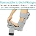 Vive Plantar Fasciitis Night Splint Plus Trigger Point Stretch Wedges - Soft Leg Brace Support, Orthopedic Sleeping Immobilizer Stretch Boot (Small: Men's: Up to 5, Women's: Up to 6.5)