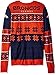 KLEW NFL Denver Broncos Big Logo Ugly Sweater, Medium