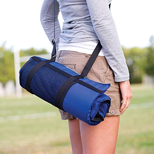 Coleman Blue Portable Stadium Seat Cushion Lightweight Padded Seat