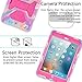 ACEGUARDER Shockproof Kid Case for iPad Mini 1 2 3(7.9 inch), Full Body Protective Premium Soft Silicone Cover with Adjustable Kickstand for iPad Mini 1 2 3 (PinkCamo/Rose)