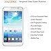 2X for Samsung Galaxy Mega 5.8 i9150 i9152 Nacodex HD Tempered Glass Screen Protector