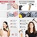 FlePow Broom Holder Wall Mount - Mop Broom Holder Gripper Self Adhesive Removable Waterproof No Drilling Garage Storage & Organization Hanger Hook for Kitchen and Bathroom, Garden, Closet (2 Pack）